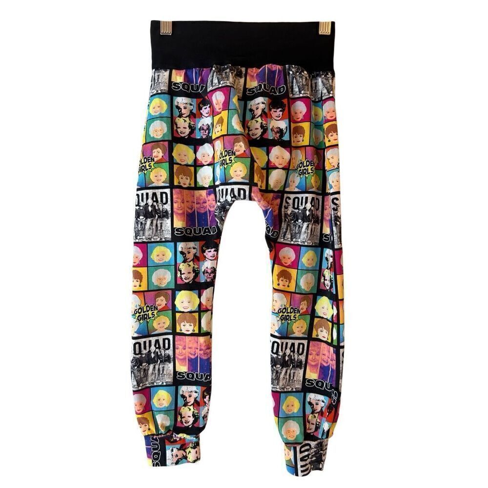 *RARE!!!* Baby Bums Clothing Golden Girls Unisex Pants 5T Handmade Comic Artsy